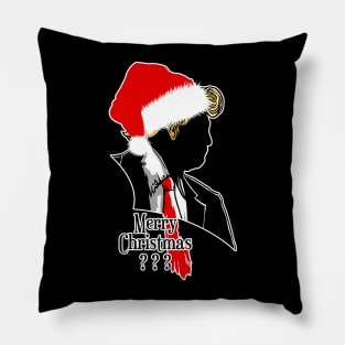 Anti Trump Caricature - Merry Christmas 1 Pillow