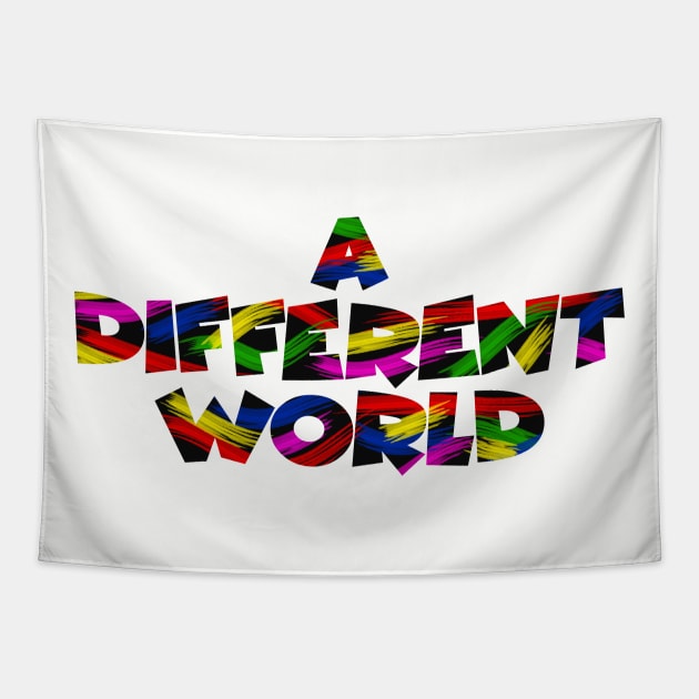 A Colorfull Different World Tapestry by Kayasa Art