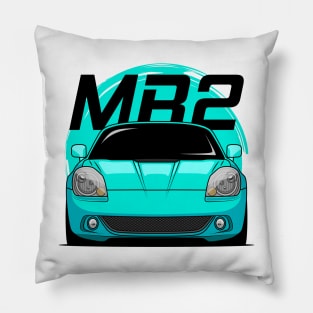 Teal MR2 W30 Pillow