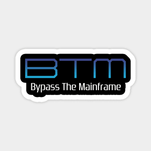 Bypass The Mainframe PS2 Logo Magnet