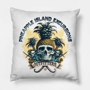 Pineapple Excursions Pillow