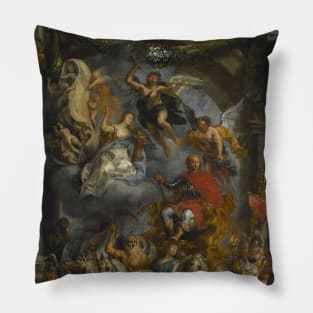 Triumph of Frederick Henry, Prince of Orange by Jacob Jordaens Pillow