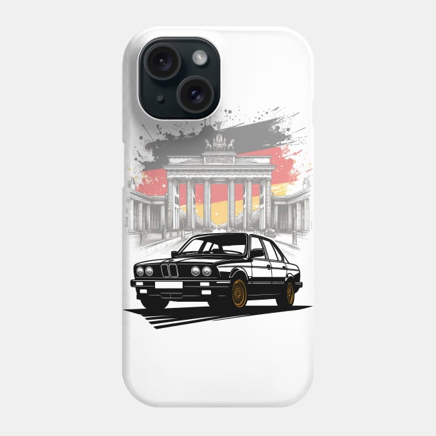 E24 Bradenburg Gate Phone Case by BlueRoller