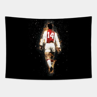 Johan Cruyff Legend Football Tapestry
