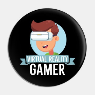 Virtual Reality Gamer Pin