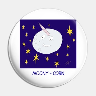 Moony Corn Pin