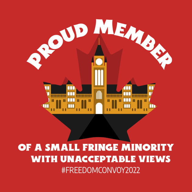 Proud Member of a Small Fringe Minority by mikepod