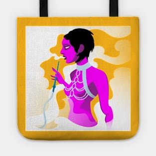 Pink Genie Smoking Hookah Tote