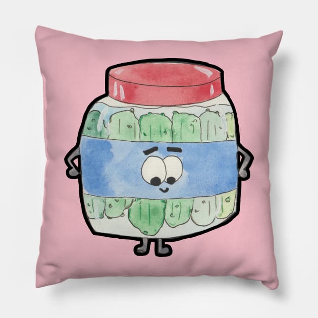 Pickle Jar Pillow by HFGJewels
