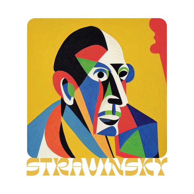 Igor Stravinsky by Cryptilian