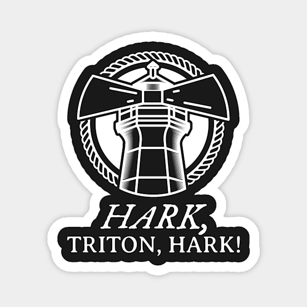 Hark, triton, hark! Magnet by Popstarbowser