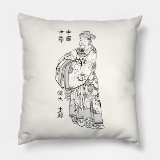 Hokusai Pillow