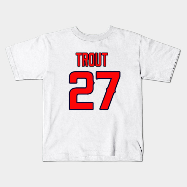 mike trout kids jersey