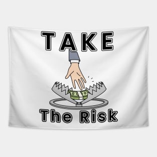 Take The Risk Pattern Tapestry