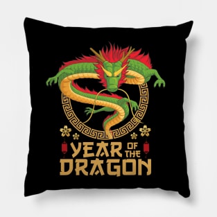 Lunar Year Of The Dragon 2024 Chinese Lunar Year 2024 Pillow