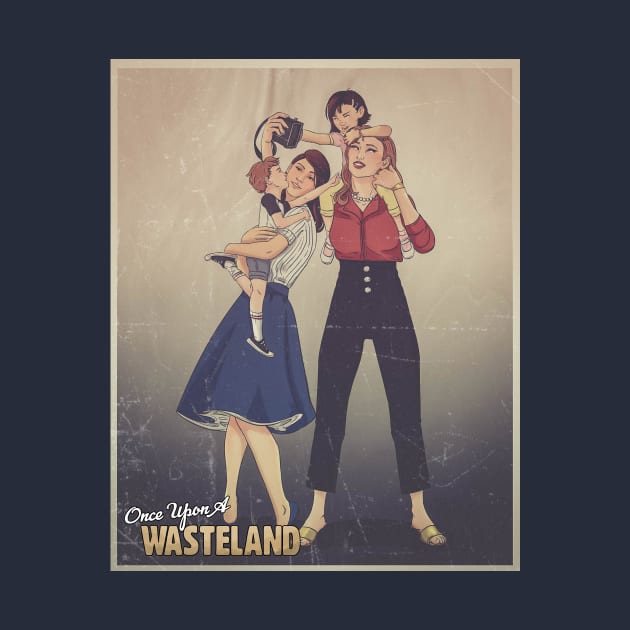 Beth & Odessa's Family Portrait (Aged) by Once Upon a Wasteland