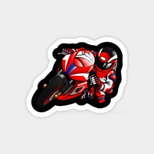 Road Racer Magnet