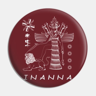 Inanna Red Pin