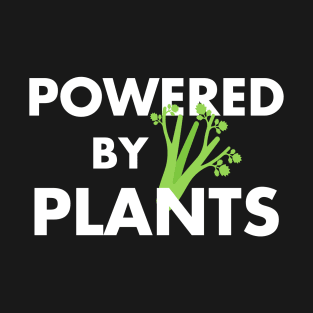 Powered By Plants Vegan Lifestyle T-Shirt