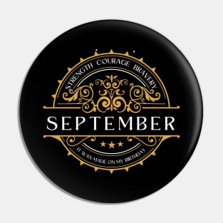 Born in September Pin