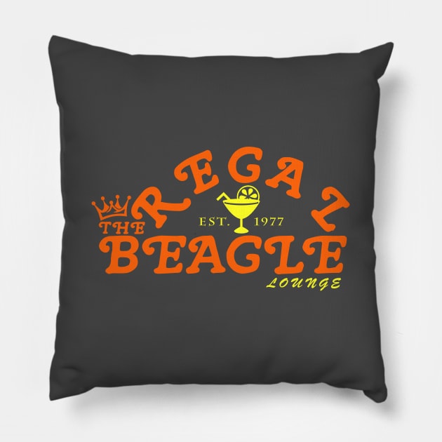 regal beagle lounge Pillow by annateraa