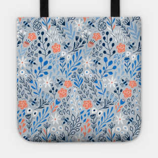 Bees and flowers Tote