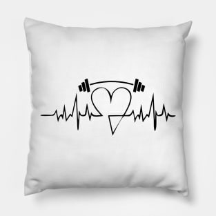 Gym heartbeat Pillow