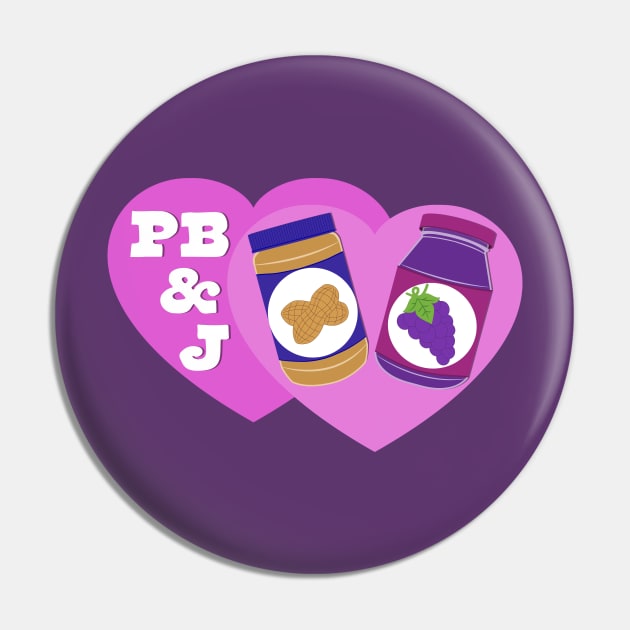 Peanut Butter and Jelly Day - PB & J Love Pin by skauff