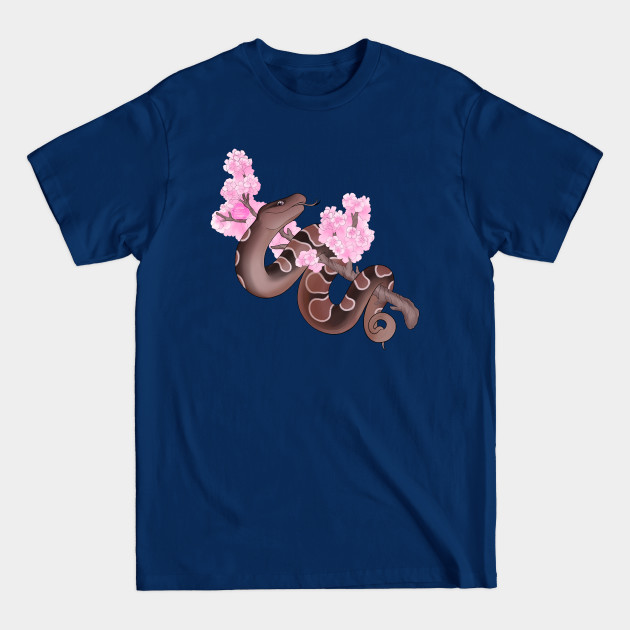 Pink Sakura Ball Python: Brown - Sakura - T-Shirt