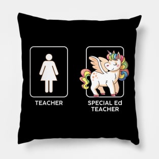 Special Edition Teacher Pillow