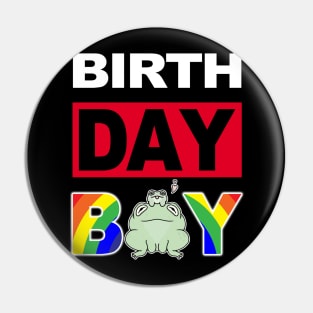 Birth Day Boy Pin