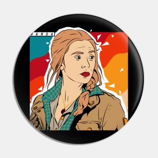 wanda - Favorite female superhero Pin