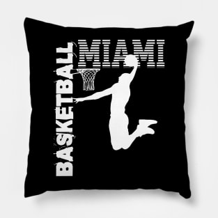 Miami Basketball Player Dunk Dunking T-Shirt and more Pillow