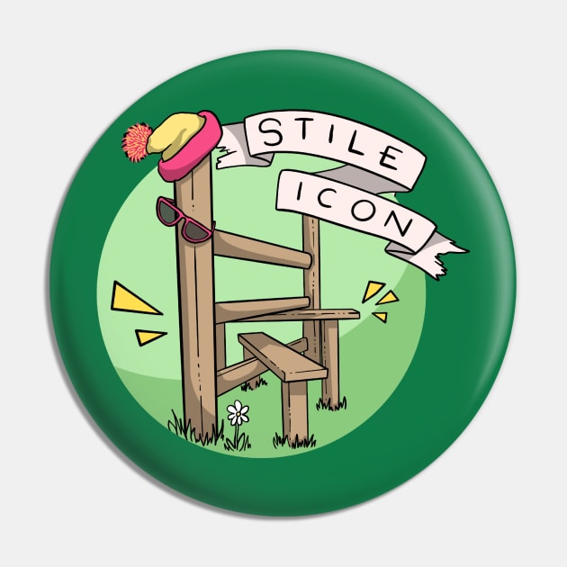 Stile Icon Pin by Lady Gabe