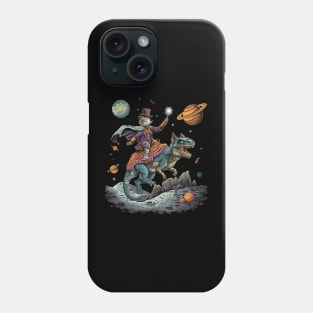 Cat Dinosaur Catapult Phone Case