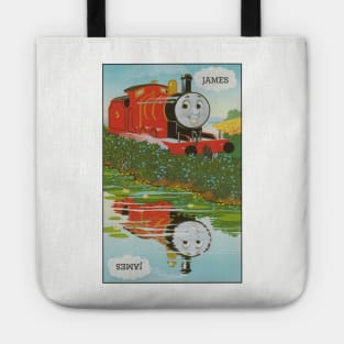 James the Red Engine Vintage Card Tote