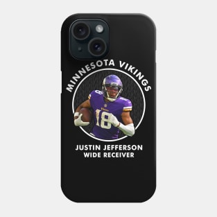 JUSTIN JEFFERSON - WR - MINNESOTA VIKINGS Phone Case