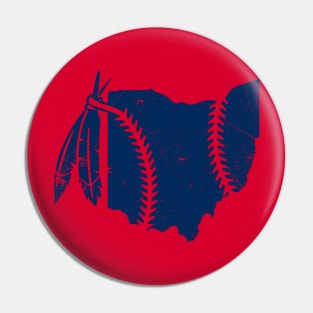 Ohio Baseball - Red Pin