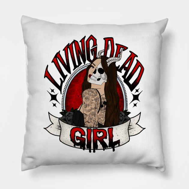 Living dead Pillow by Fourannas