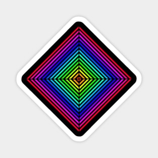 Square - Triangle - Graphic - geometric design Magnet