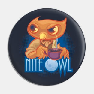 nite owl Pin