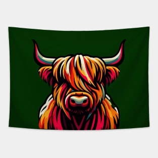 Cute Highland Cow Tapestry