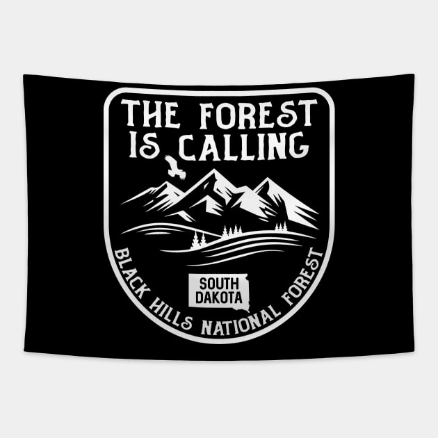 Black Hills National Forest South Dakota Tapestry by SouthDakotaGifts