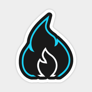 Fire Icon Magnet