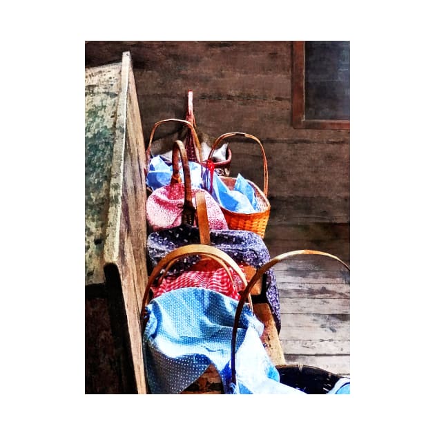 Teachers - Lunch Baskets in One Room Schoolhouse by SusanSavad