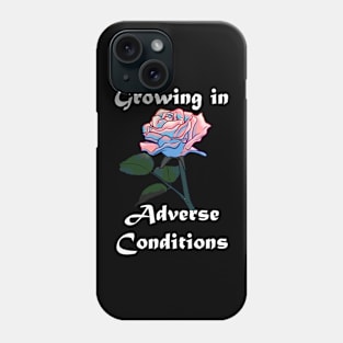 Trans Pride Rose Phone Case