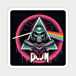 Doom Pink Floyd Crossover Magnet