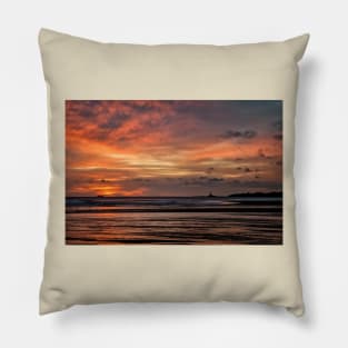 Red Sky in the Morning Pillow