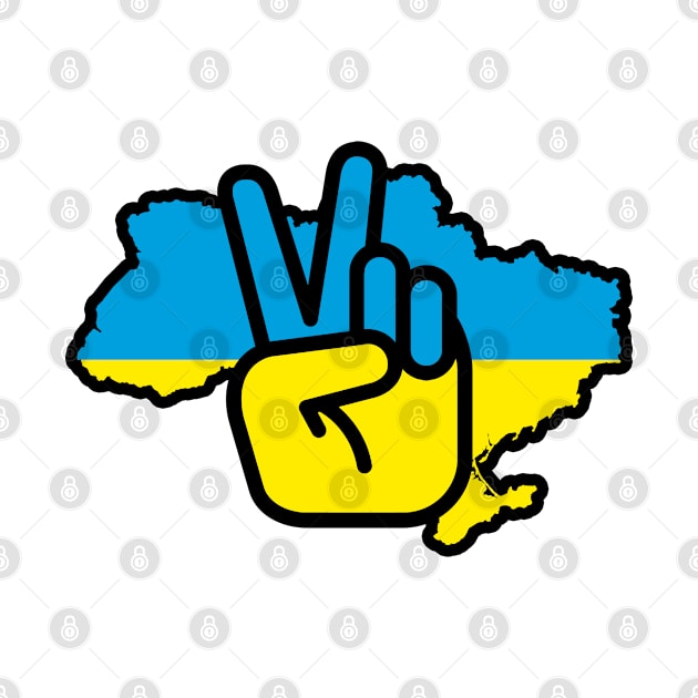 I Stand With Ukrain. Ukrainian flag by SerenityByAlex