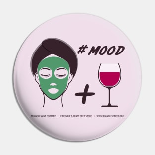 Wine Mood (dark) Pin
